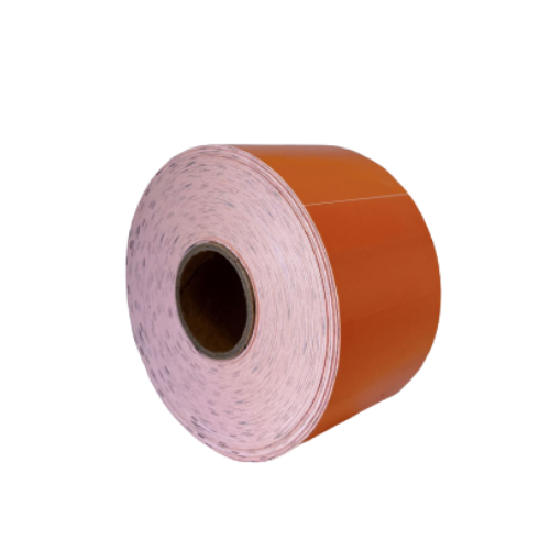 Rollo Etiqueta Para Estante Termica 50 X 37mm 1000 Etiqueta Naranja