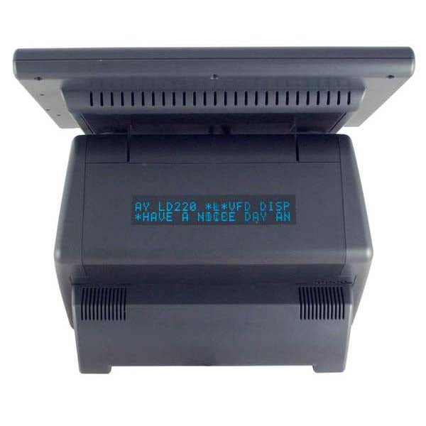 Visor VFD RS232 20X2 para TPV 15Z/17Z Autoalimentado por USB