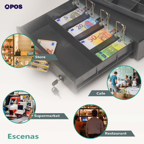 CAJON 41x42 AUTOMATICO NEGRO